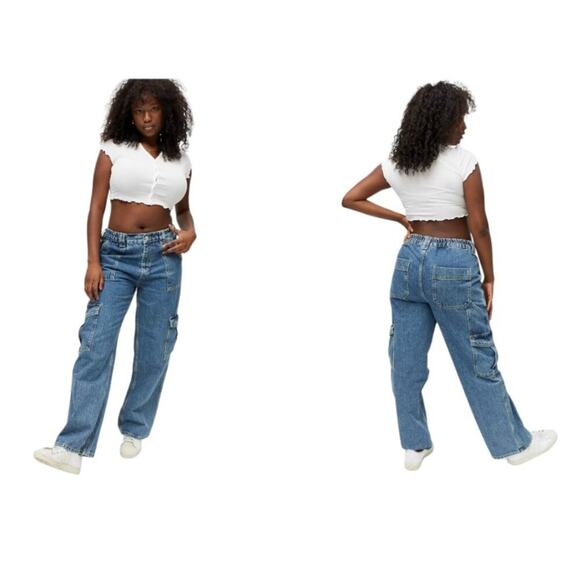 BDG  High-Waisted Skate Jean Size 27 NWOT $89 MSRP - Picture 1 of 7